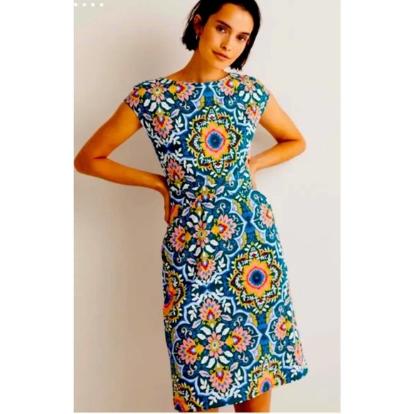 BODEN Florrie Jersey Dress - Size 6P - Picture 9 of 9